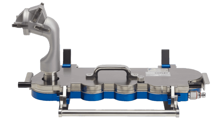 Copley AINI device attached to the Next Generation Impactor (NGI)