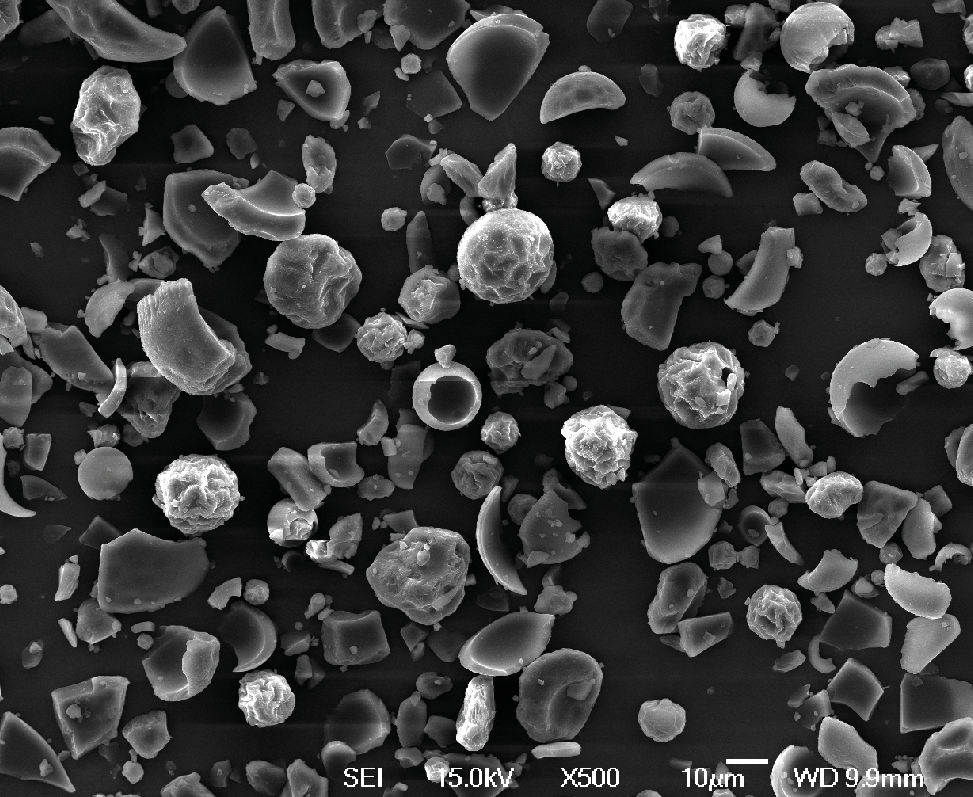 SEM image spray drying